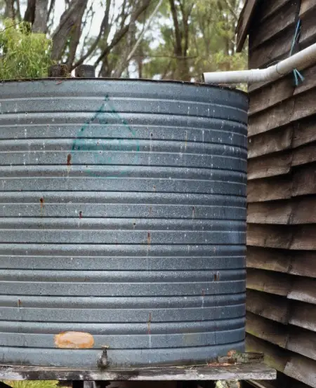 rain collection water tank